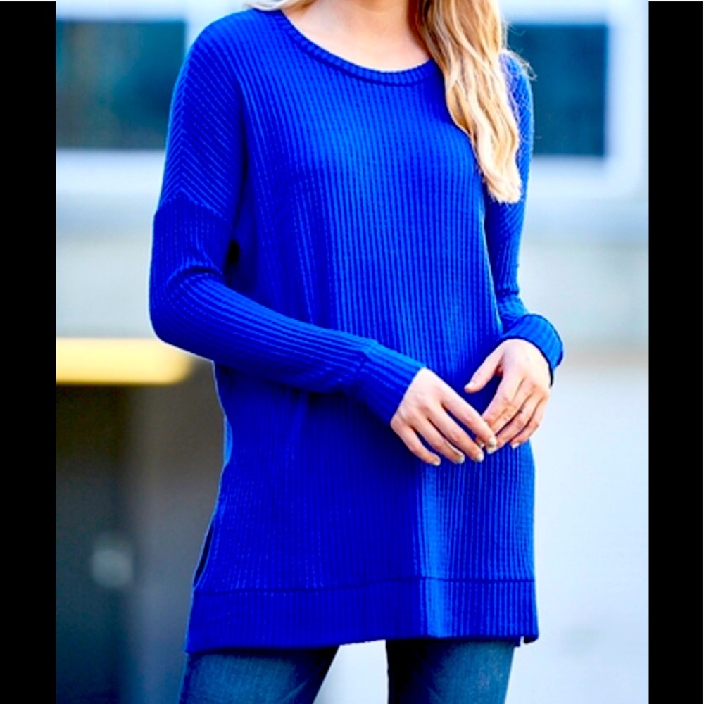 Waffle Knit Sweater